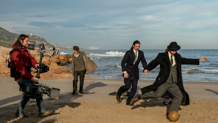 Imágenes del rodaje de 'El Ministerio del Tiempo'