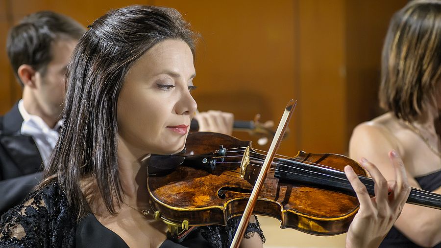 La violinista Yulia Iglinova