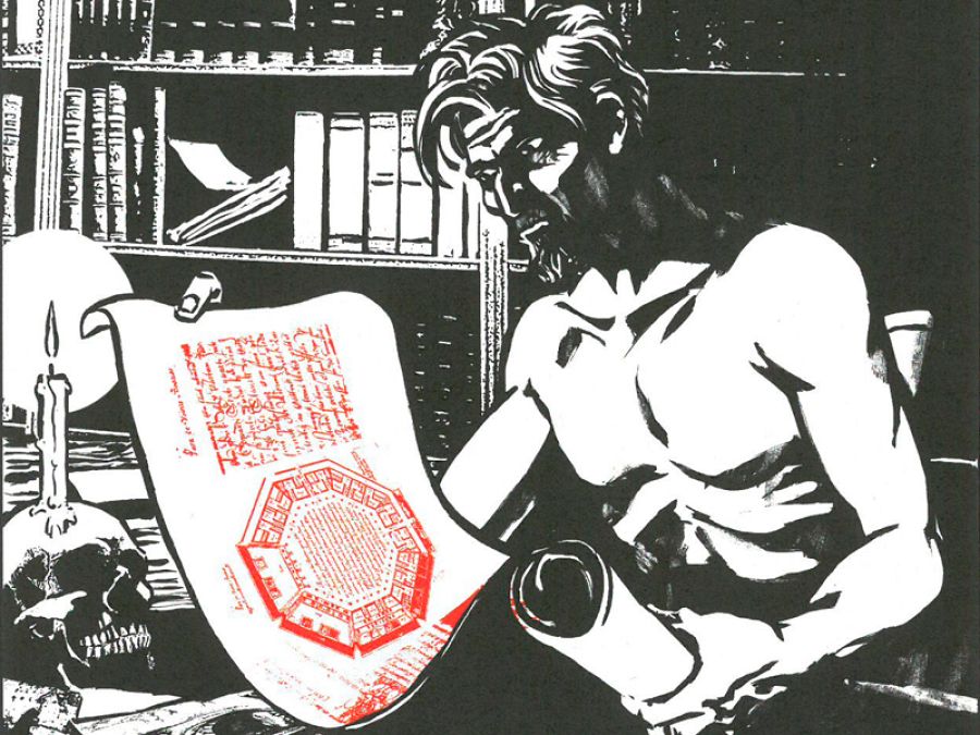 Fragmento de una página de 'El perdón y la furia'