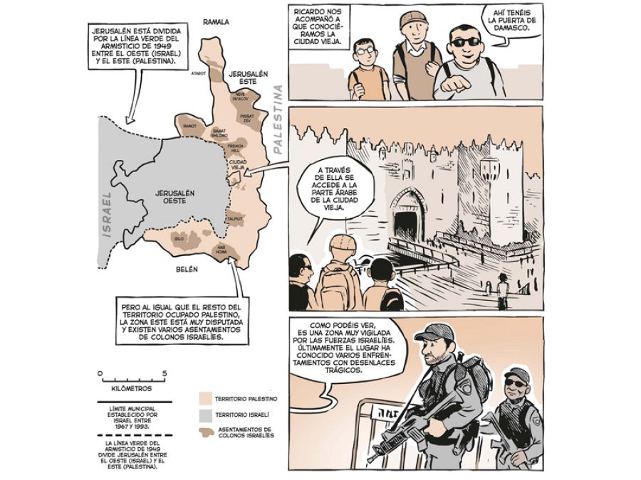 Viñetas de 'Vidas ocupadas'