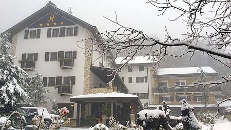 El hotel Rigopiano, en los Abruzzos italianos, en una imagen de su página en Facebook