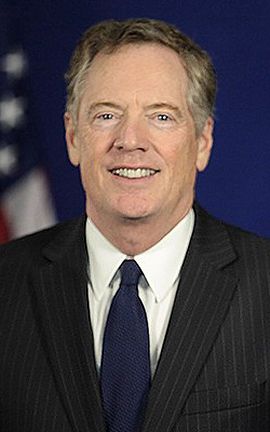 El abogado Robert Lighthizer