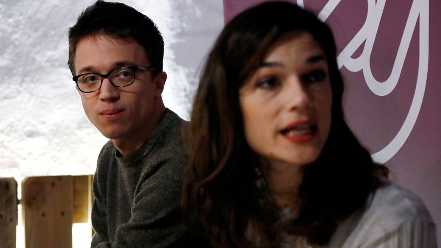 Íñigo Errejón, en un acto de su plataforma 'Recuperar la ilusión'