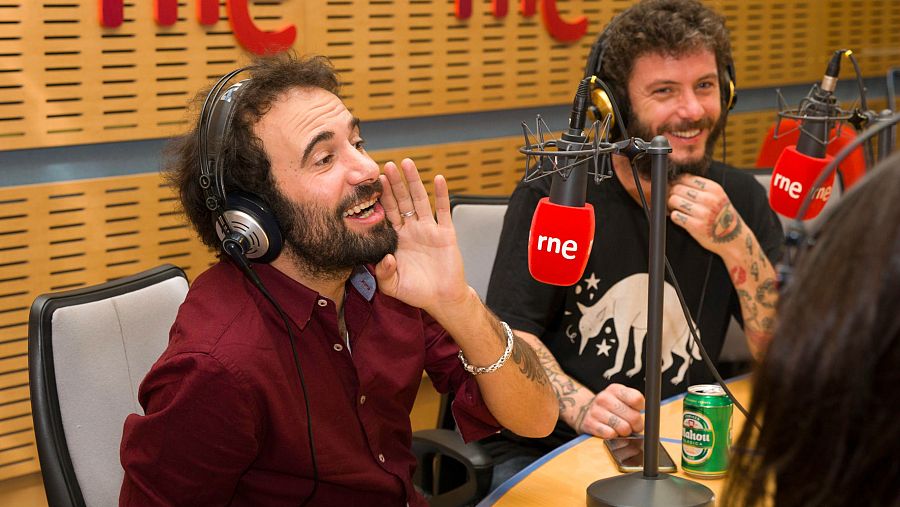 Un momento de la entrevista