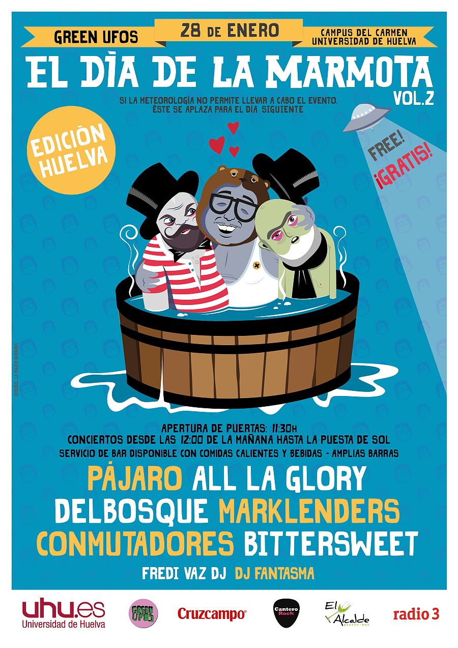 El Día de la Marmota 2017: Huelva