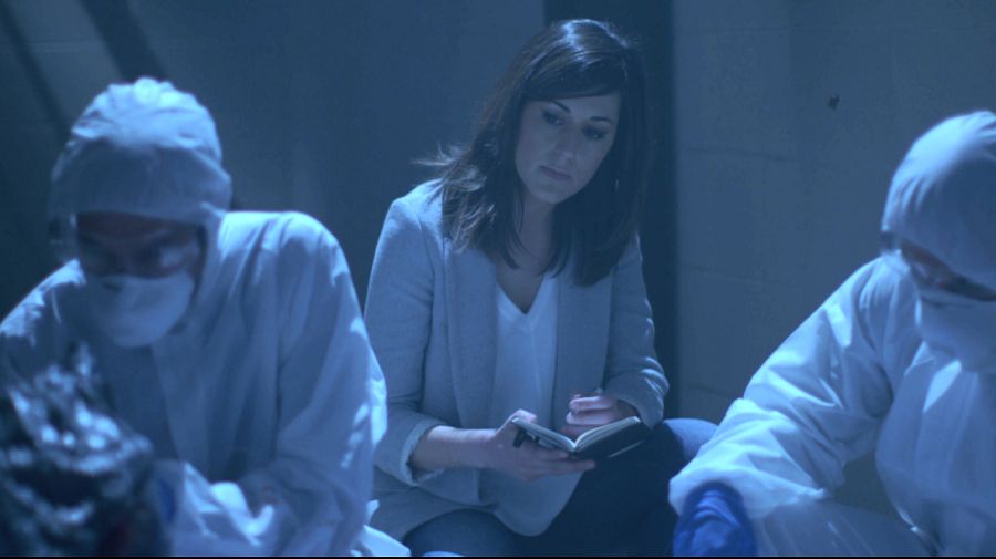 La periodista de TVE, Vanesa Benedicto,presente en momentos cruciales de la investigación del caso del asesino del Putxet