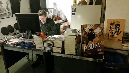 PACO CAMARASA, promotor de la Mostra BCNegra de Barcelona