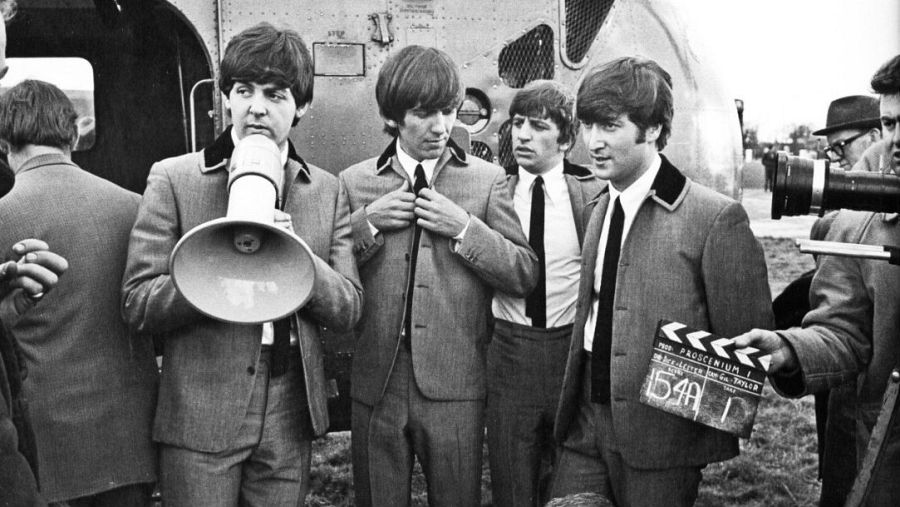 Los Beatles también trabajaron en el cine