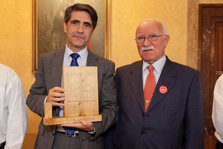 Manuel Ventero ha recogido el premio Envera a RTVE