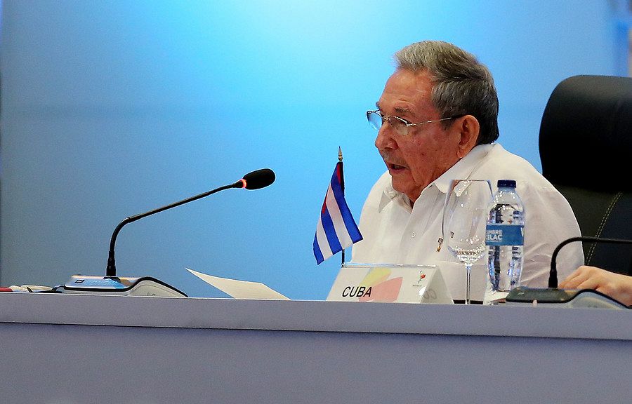 El presidente cubano, Raúl Castro