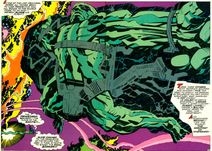 Doble página de 'El Cuarto Mundo'