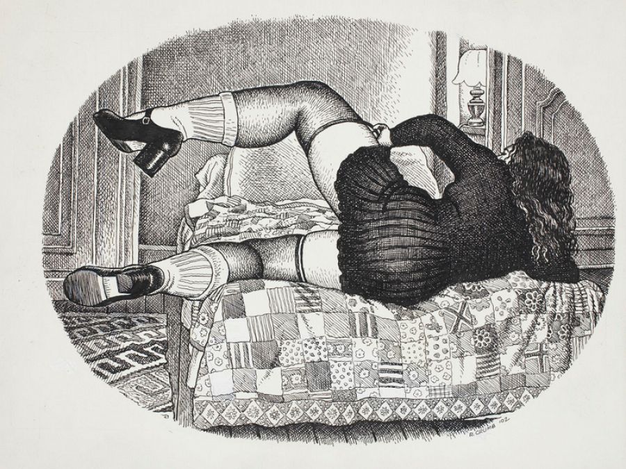 Dibujo de Robert Crumb