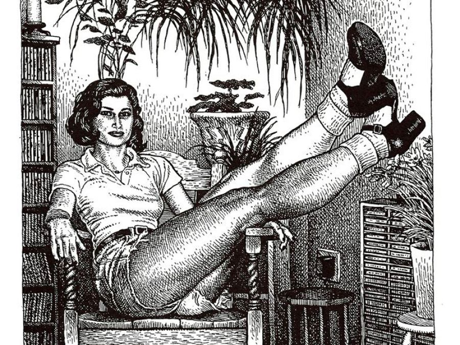 Dibujo de Robert Crumb