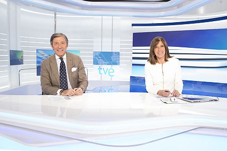 Jesús Álvarez y Ana Blanco, en el TD-2