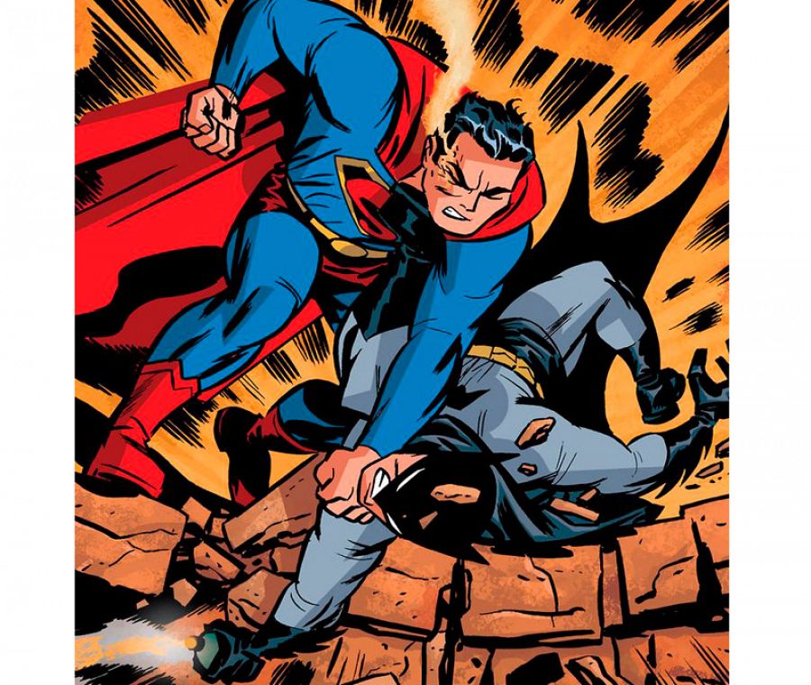 Batman vs. Superman según Darwyn Cooke