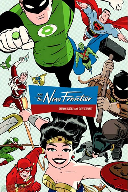 Portada de 'JLA: La Nueva Frontera' (ECC ediciones)