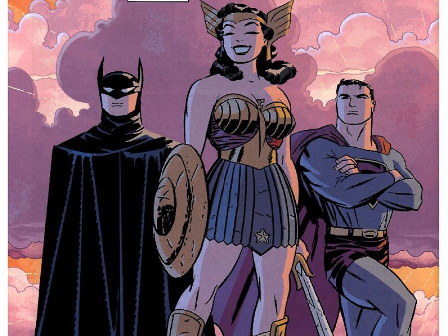 La trinidad de los superhéroes de DC: Superman, Wonder Woman y Batman