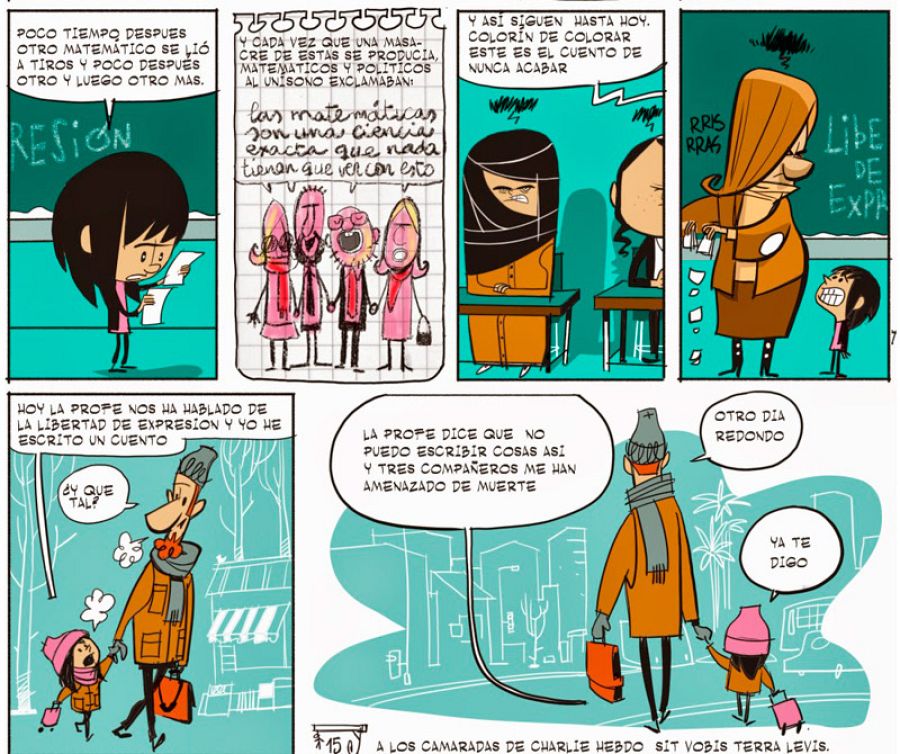 Viñetas de 'Custodia compartida'