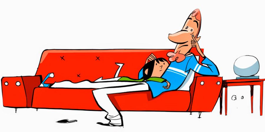 Viñeta de 'Custodia compartida'