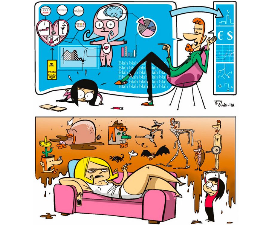 Viñetas de 'Custodia compartida'