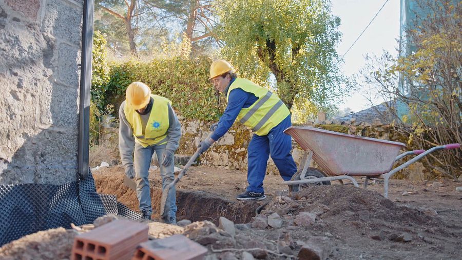 El humorista Juan Muñoz trabajará de albañil y participará en la reforma de un chalet en la sierra de Madrid