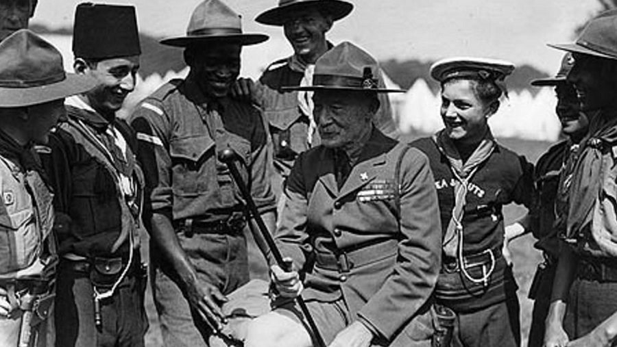 Robert Baden-Powell, fundador de los Scouts