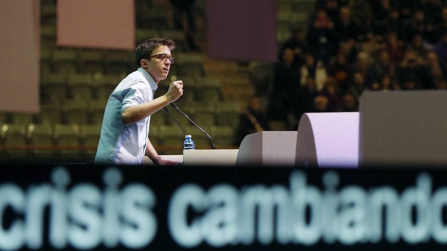Errejón interviene en la II Asamblea Estatal Ciudadana (EFE).