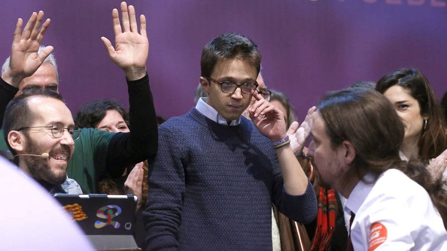 Errejón, en el cierre de Vistalegre II.