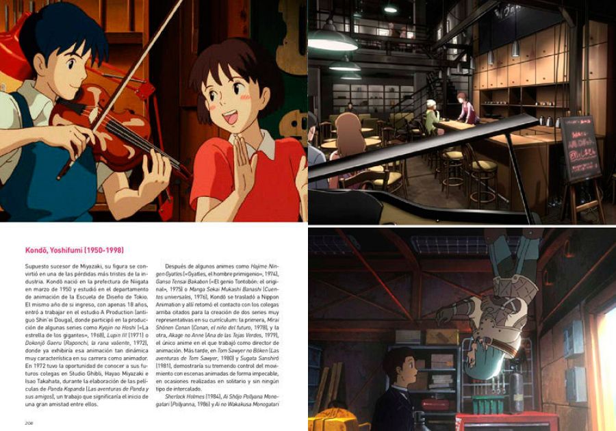 Páginas del libro 'Anime! Anime! 100 años de animación japonesa'
