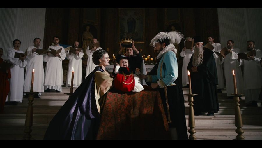 Con apenas un año de edad Jacobo VI es coronado rey de Escocia