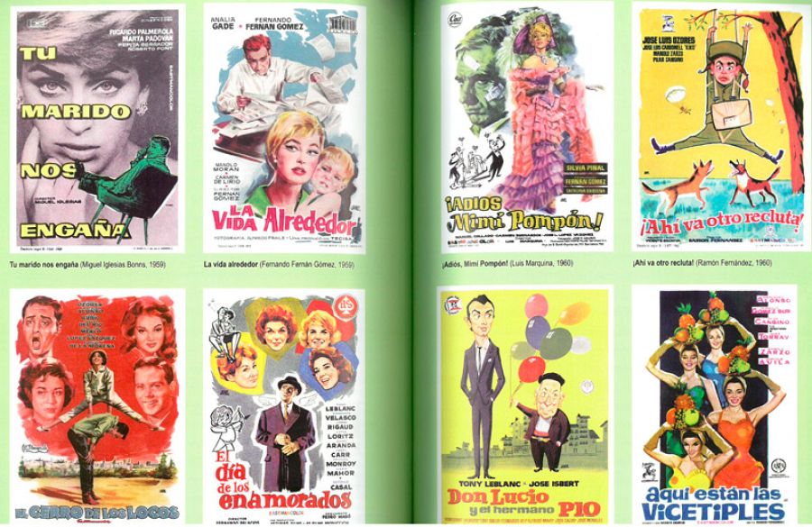 Carteles de comedias de los 50
