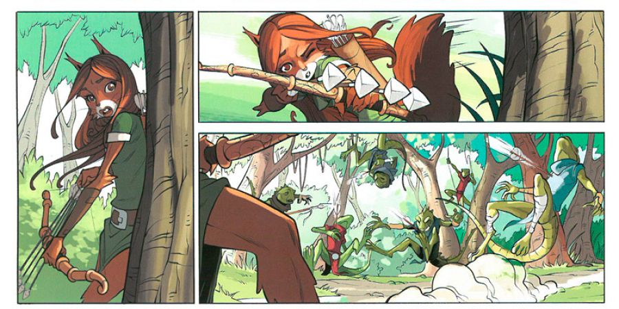 Robyn es una misteriosa joven que se une a 'Los Campeones de Albión'