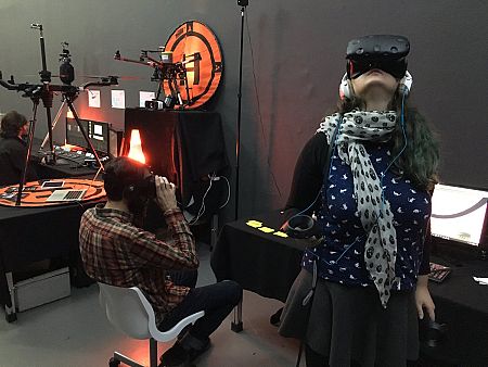 Probando grabaciones realizadas con drones en 360 grados