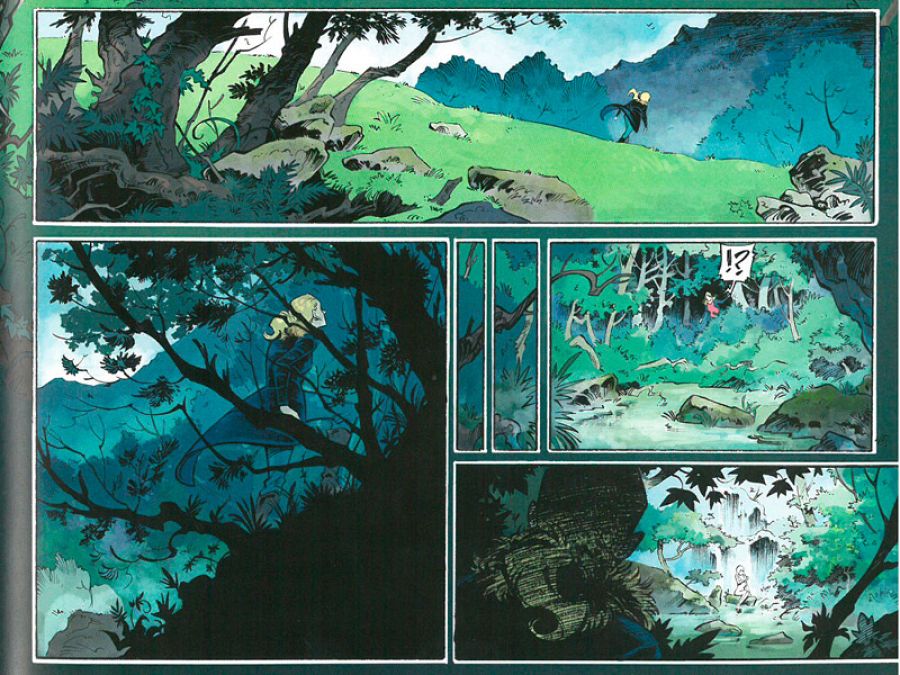 Viñetas de 'Legado en los huesos'