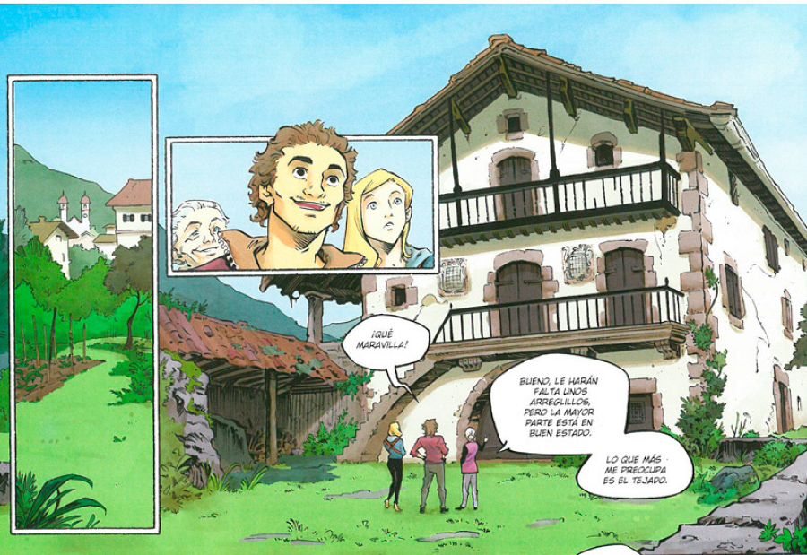 Viñetas de 'Legado en los huesos'