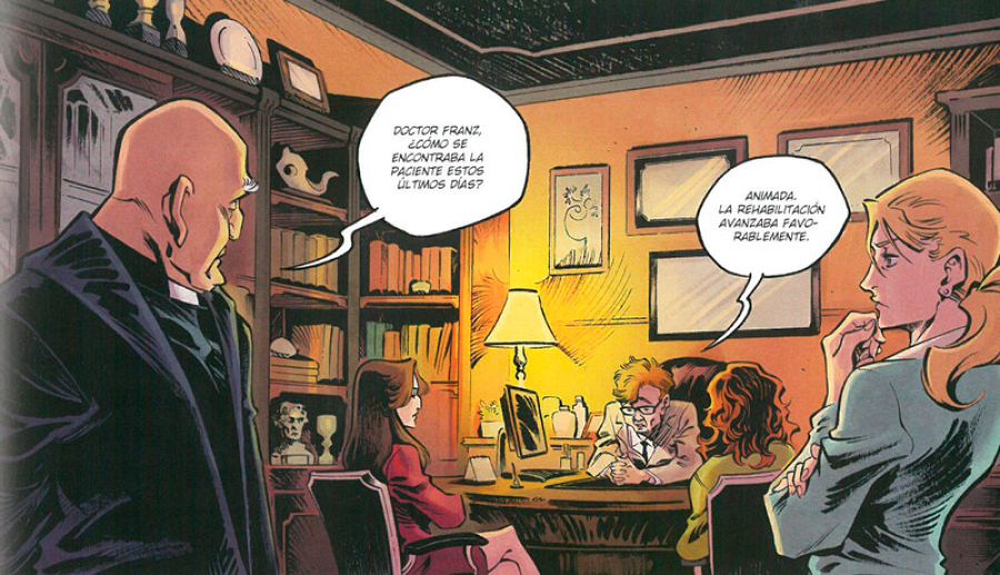 Viñeta de 'Legado en los huesos'