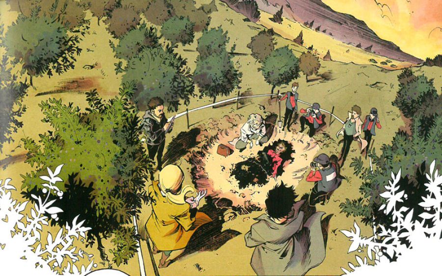 Viñetas de 'Legado en los huesos'