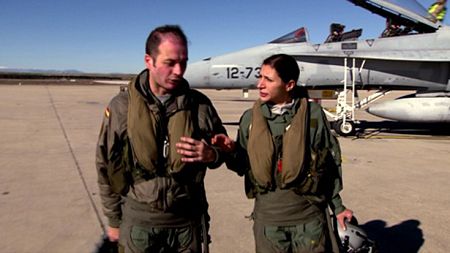 La reportera María Pérez se somete a la prueba de la cámara hipobárica