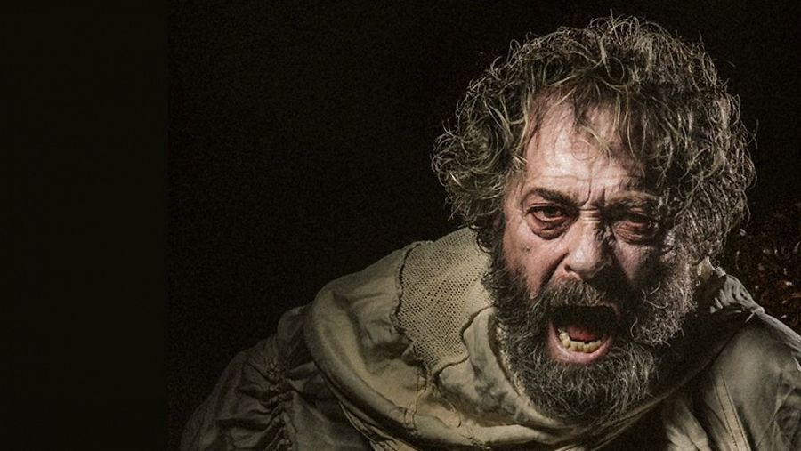 Helio Pedregal en la imagen del cartel de 'El rey Lear y yo'