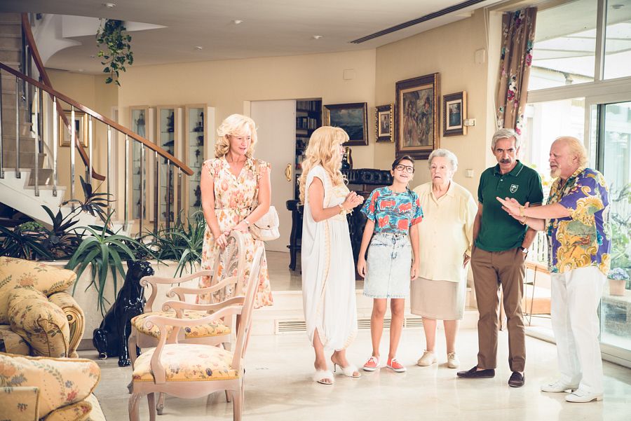 Llegada a la casa de Paquita y Miguel