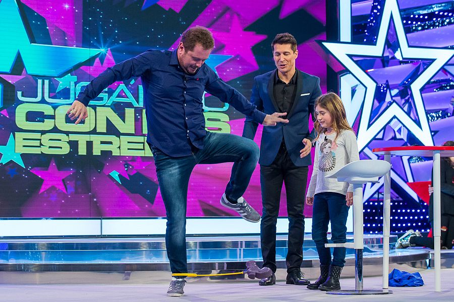 Sergio 'El Monaguillo' disfruta como un niño en 'Jugando con las estrellas'