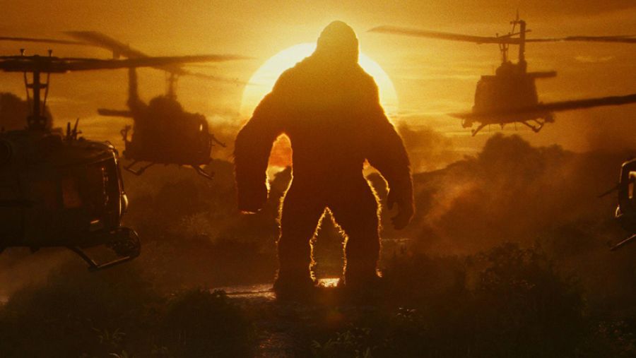Kong en un claro homenaje a 'Apocalipse Now'
