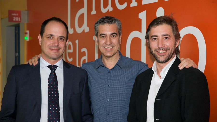 Antonio Vila-Coro, Arturo Martín y Javier de Domingo