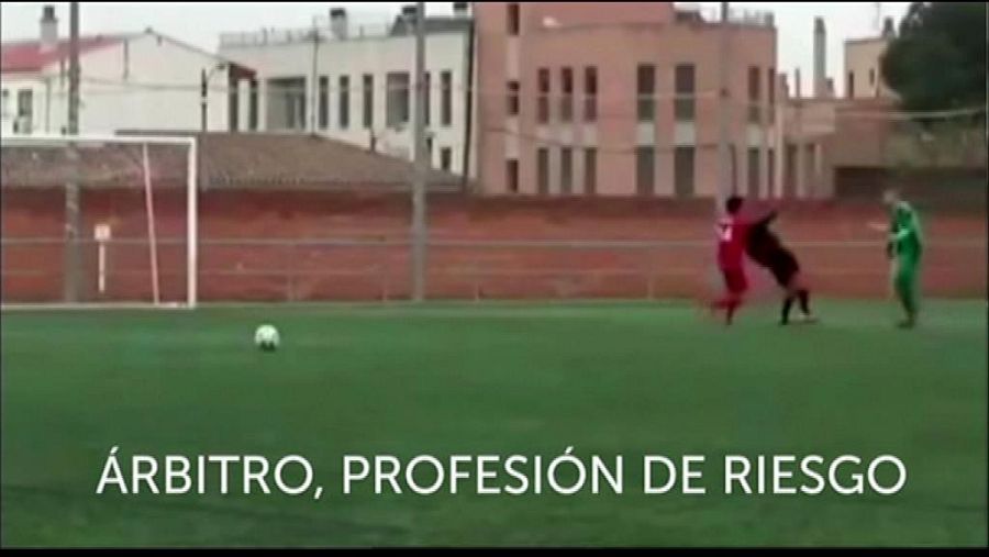 Árbitro, profesión de riesgo