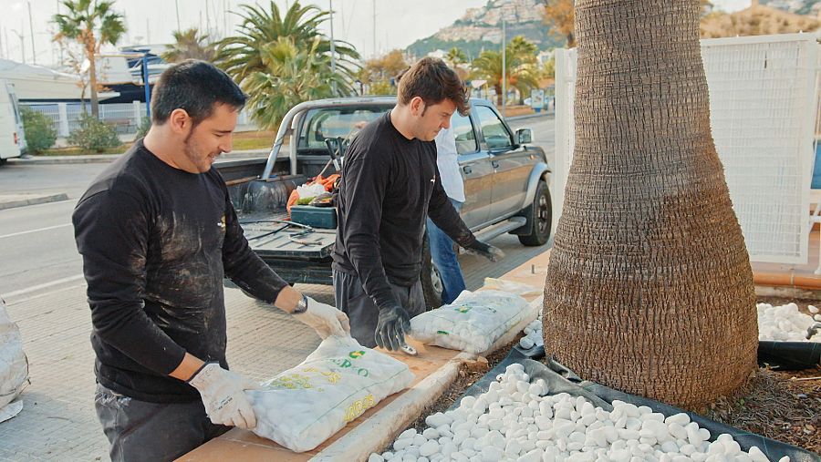 El dúo Andy y Lucas formarán un equipo de jardineros para trabajar en una casa de lujo de la costa mallorquina