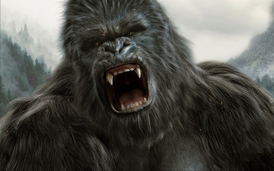 King kong en la última película 'King Kong: la Isla Calavera'
