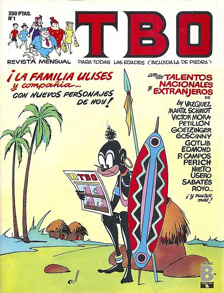 Portada de una de las ediciones del 'TBO'.