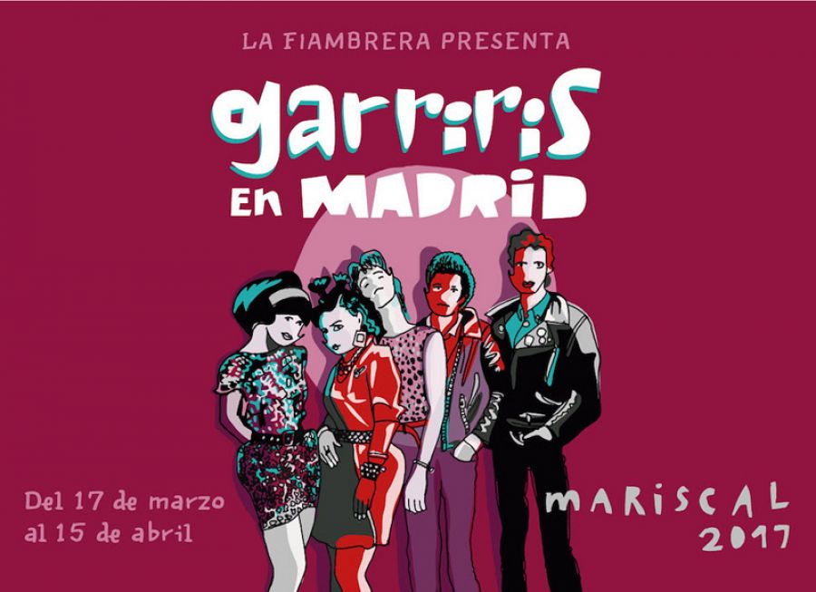 Cartel de la exposición 'Garriris en Madrid'