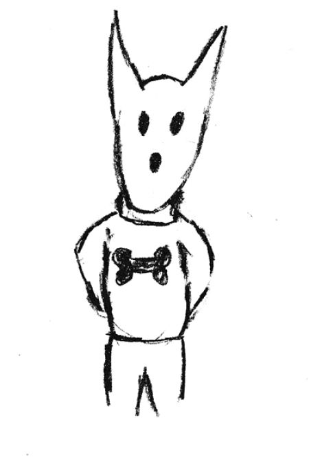 Autorretrato de 'Frost, perrito de aventuras', en su identidad civil