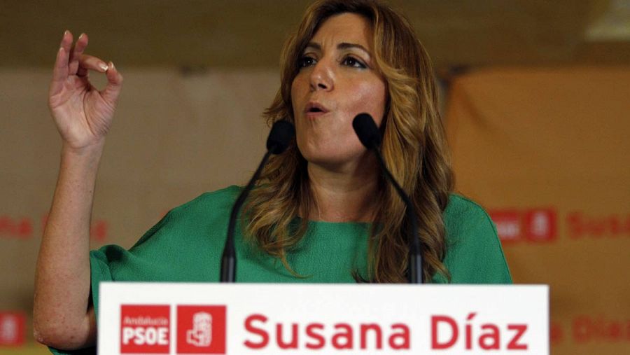 Susana Díaz, en un acto del PSOE andaluz. (EFE)